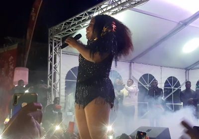 Makhadzi dá um verdadeiro show em Moçambique