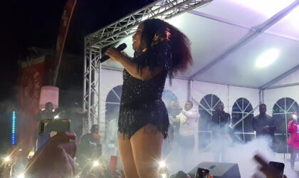 Makhadzi dá um verdadeiro show em Moçambique