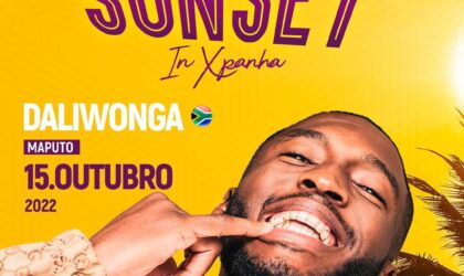 Cantor sul-africano Daliwonga em Moçambique para um grande show