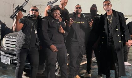 Dynomite grava o vídeo da música “O assalto” ao lado do Hernâni da Silva e Bangla 10