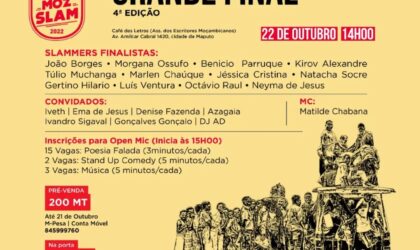 Grande Final da 4° edição do Moz Slam- Batalha de Poesia Falada