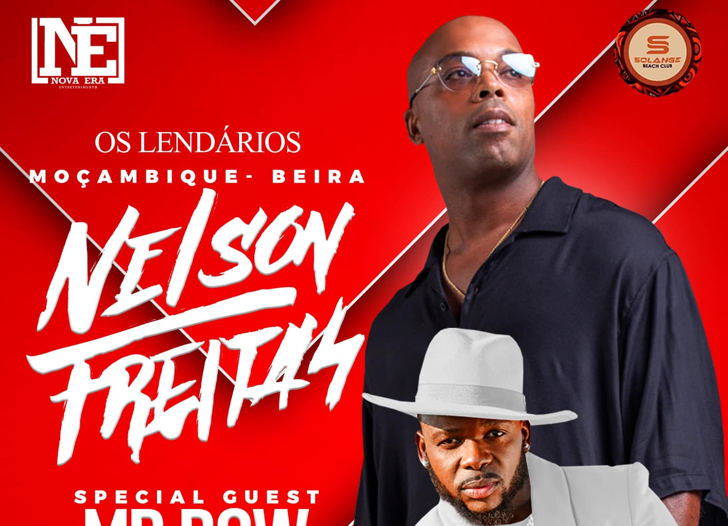 Beira prepara-se para receber Nelson Freitas, pela primeira vez, para um grande show