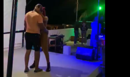 Bibas esclarece sobre o suposto “beijo” durante um show na Beira