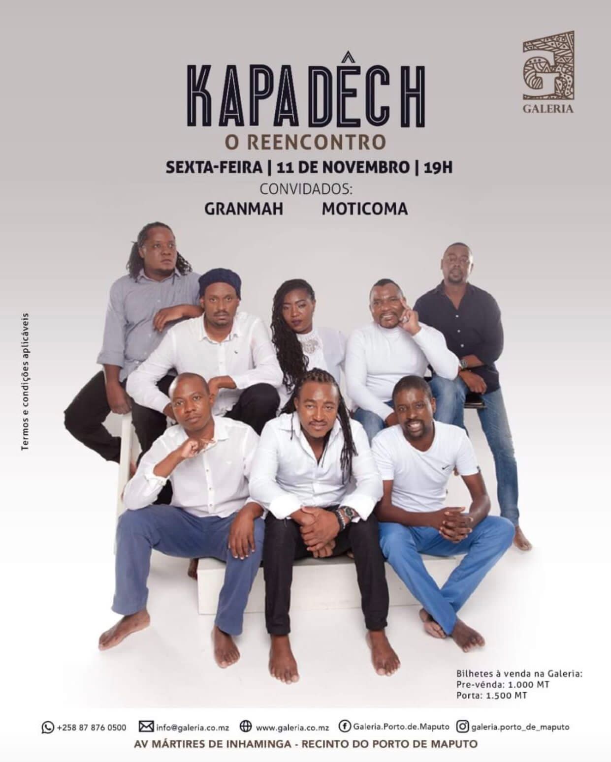 Galeria de Maputo acolhe “O Reencontro” da banda Kapadêch