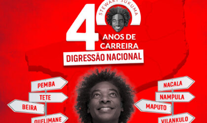 Stewart Sukuma anuncia digressão em Moçambique alusiva aos seus 40 anos de carreira