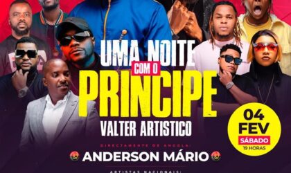 Artístico Music traz Anderson Mário para “Uma noite com o Príncipe – Válter Artístico”