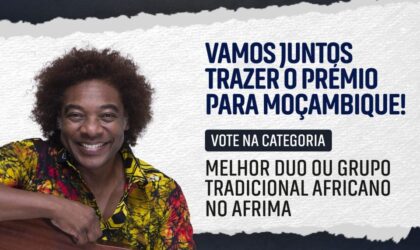 Stewart Sukuma concorre ao “Melhor Duo ou Grupo Tradicional Africano” no AFRIMA 2022