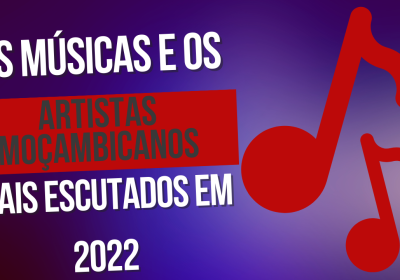 Quais foram as músicas e os artistas moçambicanos mais escutados em 2022?