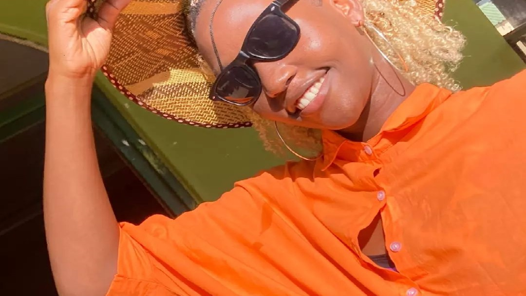 Modelo Mércia Botsele participa no Black Gold 2023