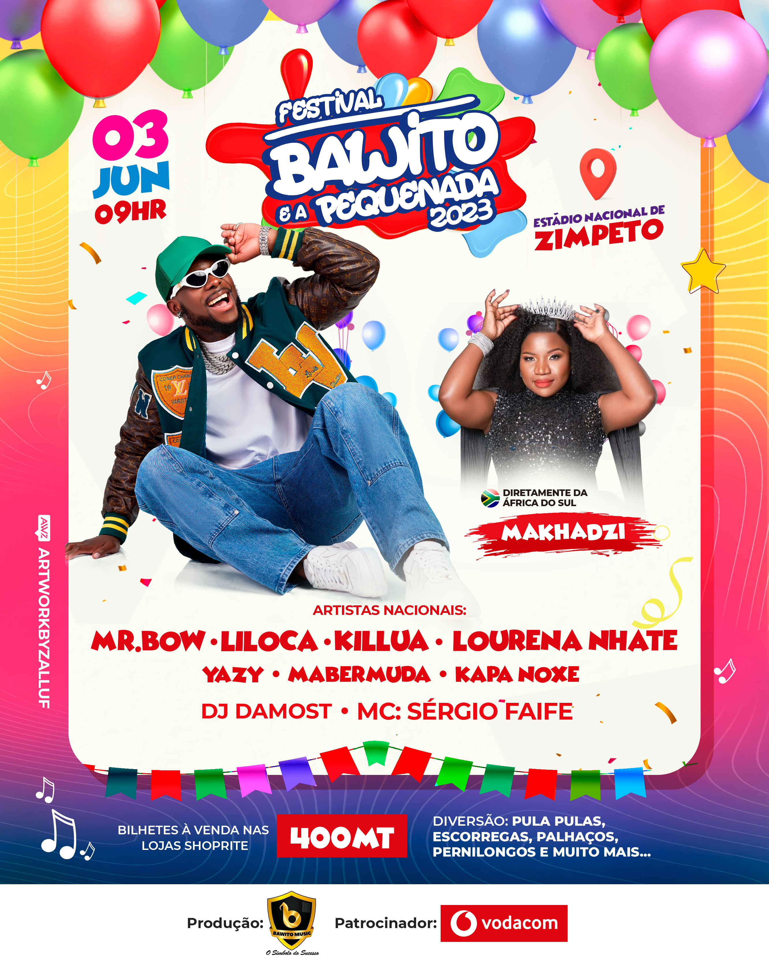 Bawito Music anuncia a quinta edição do Festival Bawito e a Pequenada