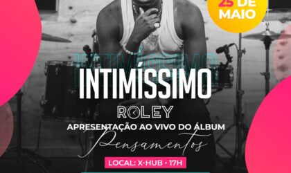 Apresentação ao vivo do álbum “Pensamentos” do Roley