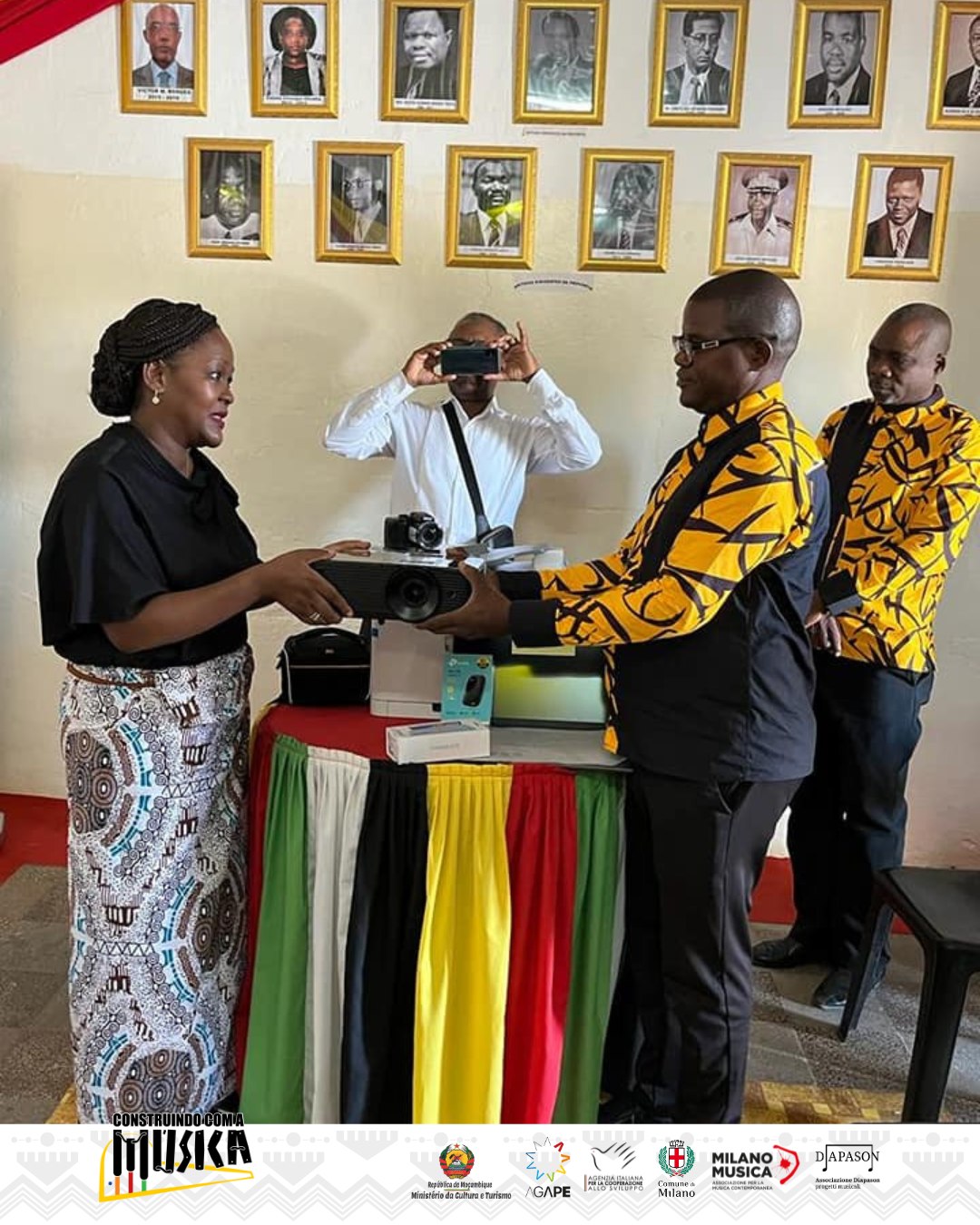 Ministra da Cultura e Turismo entrega material de formação à Casas Provinciais de Cultura