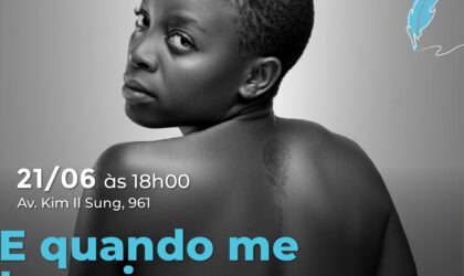 Sarau cultural “E quando me tornei corpo” com Énia Lipanga