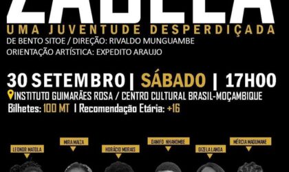 Instituto Guimarães Rosa acolhe a peça teatral “Zabela” adaptada do livro de Bento Sitoe