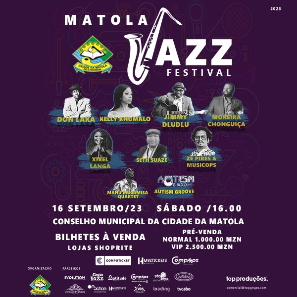 Conselho Municipal da Matola acolhe o Matola Jazz Festival neste sábado