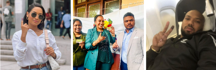 Celebridades exercem seu dever cívico nas Eleições Autárquicas