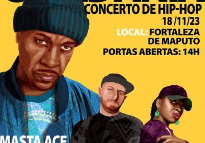 Masta Ace pela primeira vez em Moçambique