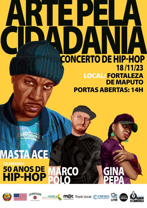 Masta Ace pela primeira vez em Moçambique