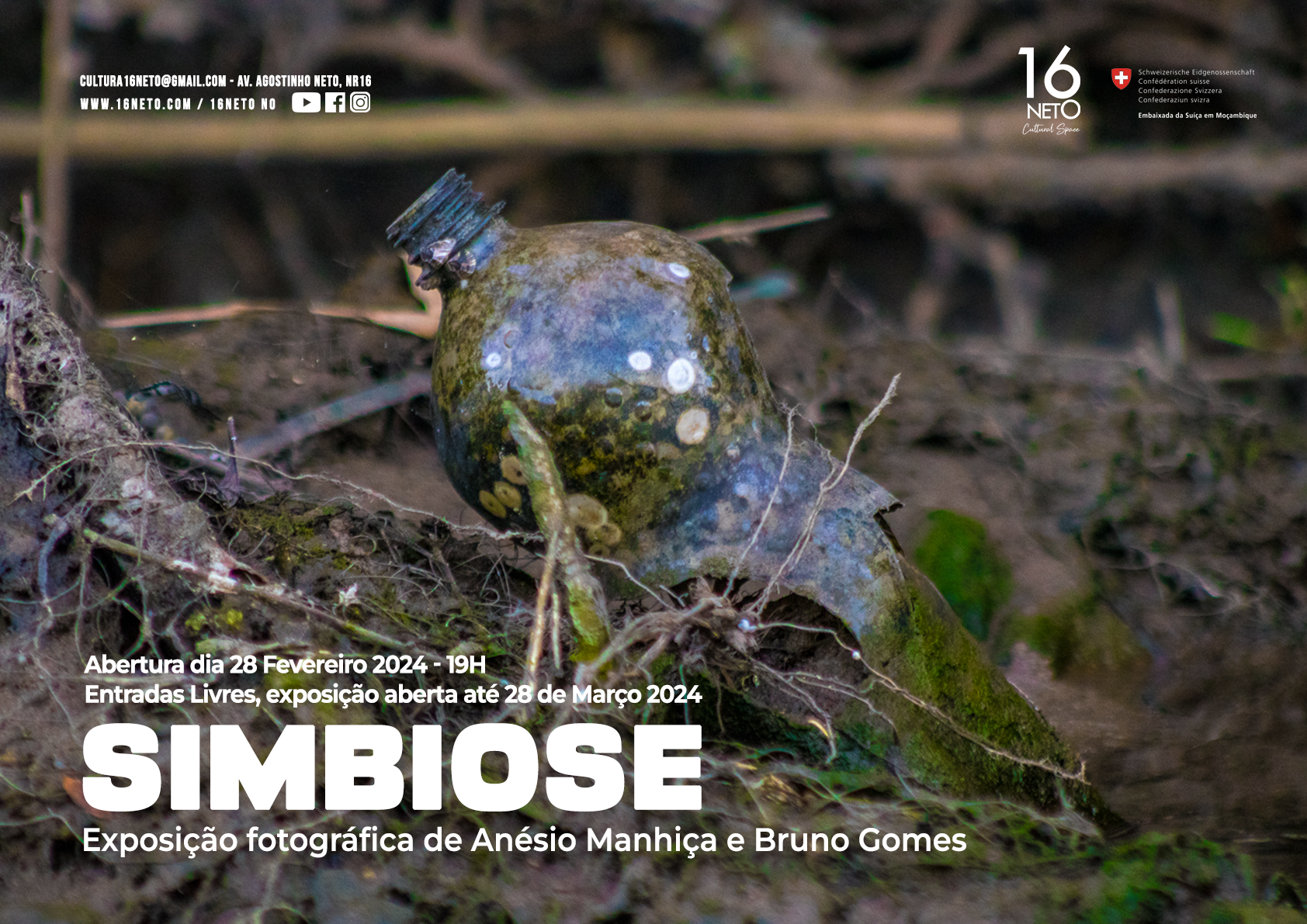 Descubra a “Simbiose” entre natureza e poluição com Anésio Manhiça e Bruno Gomes