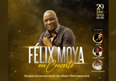 Félix Moya em concerto alusivo ao álbum “Retrospectiva”