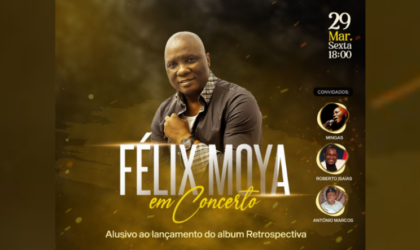 Félix Moya em concerto alusivo ao álbum “Retrospectiva”