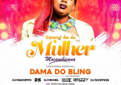 Especial Dia da Mulher Moçambicana com Dama do Bling no Yes Restaurante e Lounge