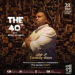 Homorista Rico Biosse celebra 40 anos com um show de stand up comedy