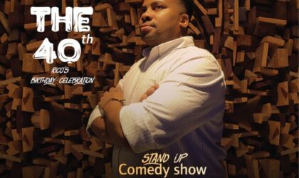 Humorista Rico Biosse celebra 40 anos com um show de stand up comedy