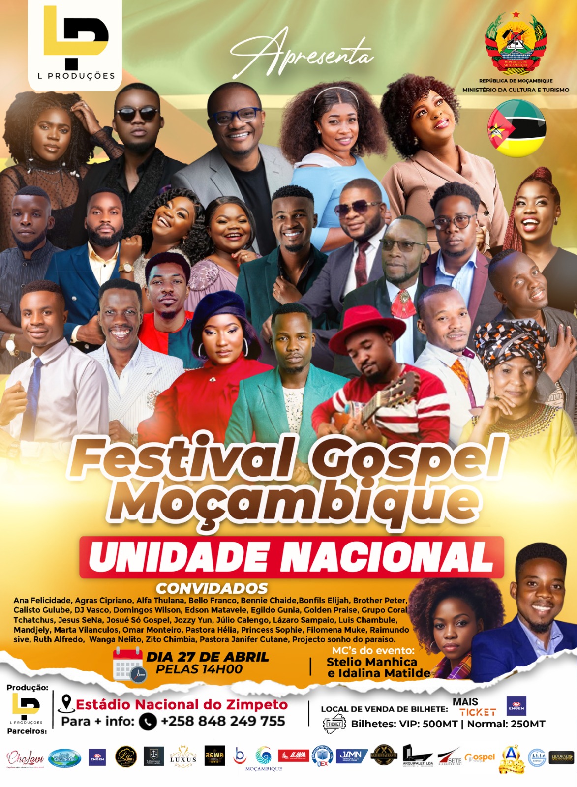 Maputo acolhe Festival Gospel Moçambique-Unidade Nacional