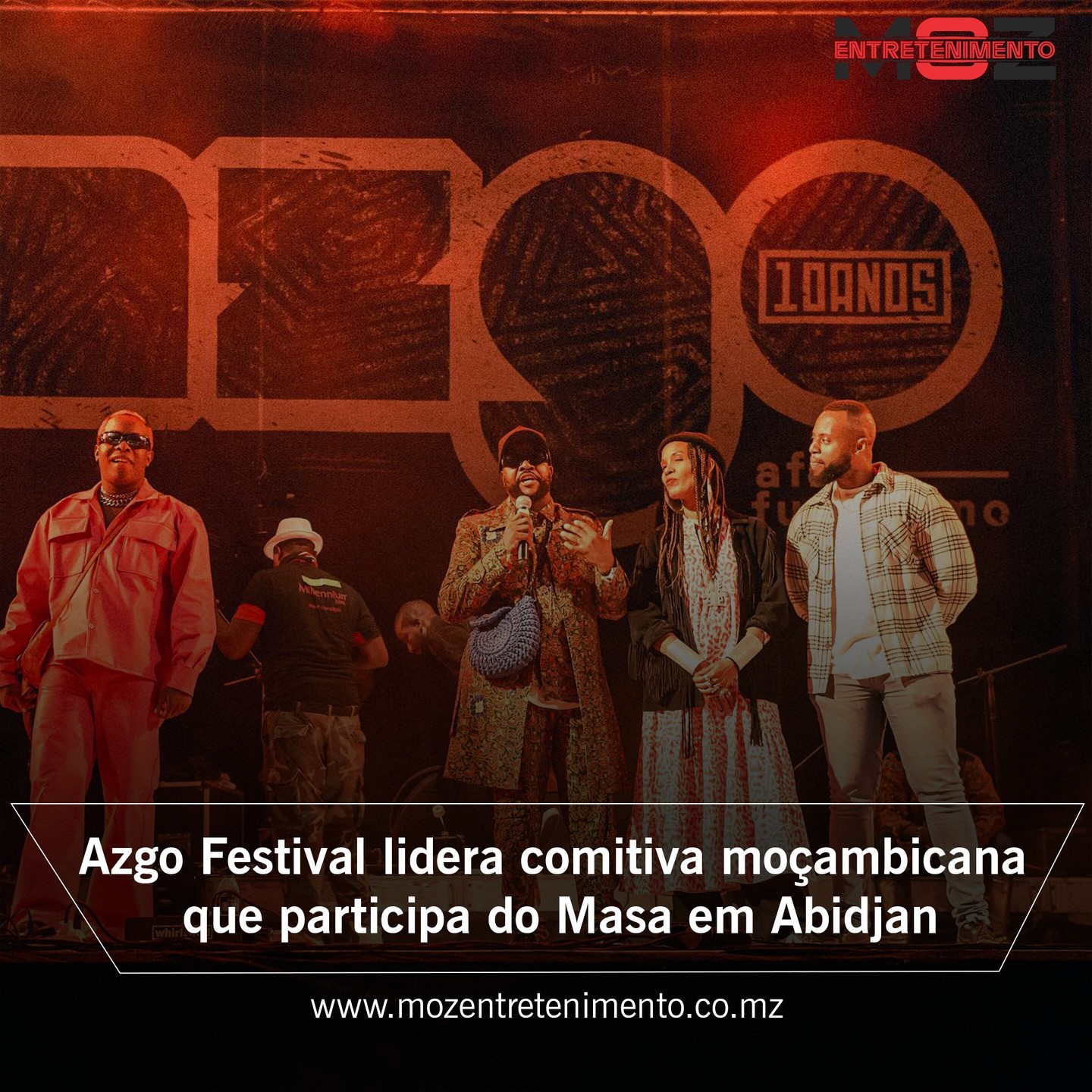 Azgo Festival lidera comitiva moçambicana que participa do Masa em Abidjan
