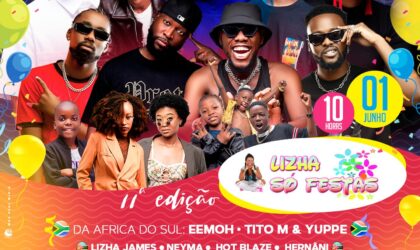 Strong Live e Monine Vibe Music juntam mais de 10 artistas na 11ª edição da Lizha Só Festas