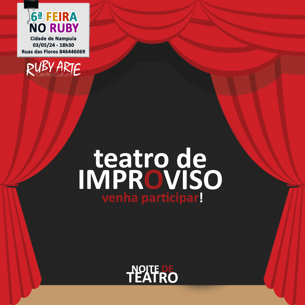 Nampula acolhe Teatro de Improviso no Ruby