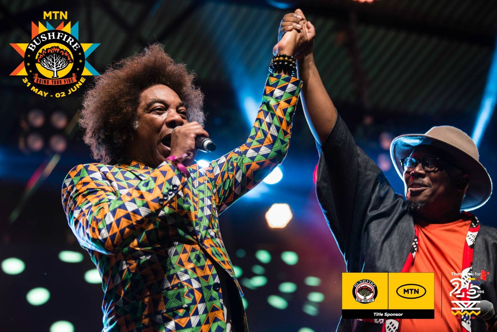 Stewart Sukuma & Banda Nkhuvu exibem fogo de Moçambique no Bushfire