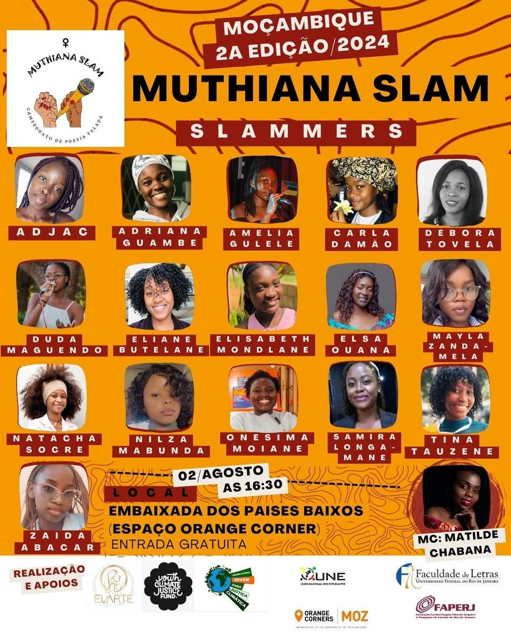 Embaixada dos Países Baixos acolhe a segunda edição do Muthiana Slam