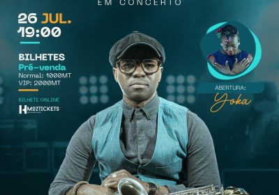 Ivan Mazuze em concerto na Galeria de Maputo