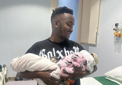 Picasso e Nandy celebram a chegada de gêmeas 