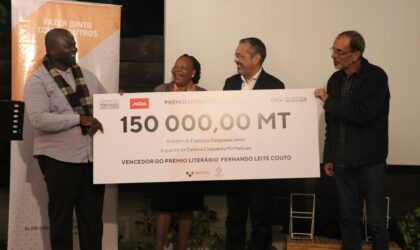 Francisco Panguana Júnior conquista o Prémio Literário Fernando Leite Couto 2024