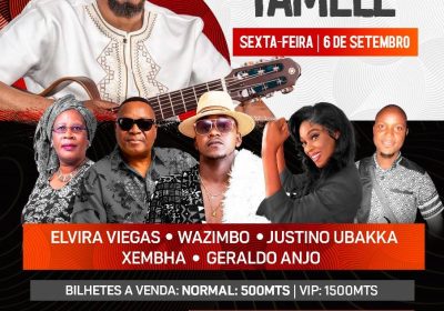 Aniano Tamele celebra 58 anos de idade em um grande concerto