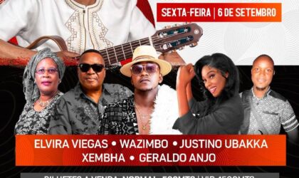 Aniano Tamele celebra 58 anos de idade em um grande concerto