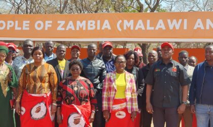 Moçambique na cerimónia Kulamba Kubwalo na Zâmbia 