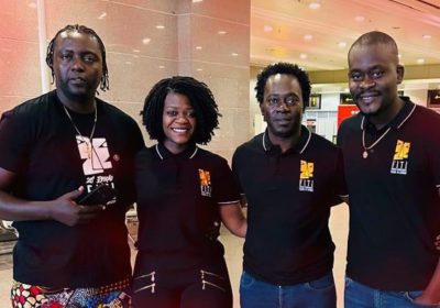 Grupo de Teatro Girassol já no Brasil