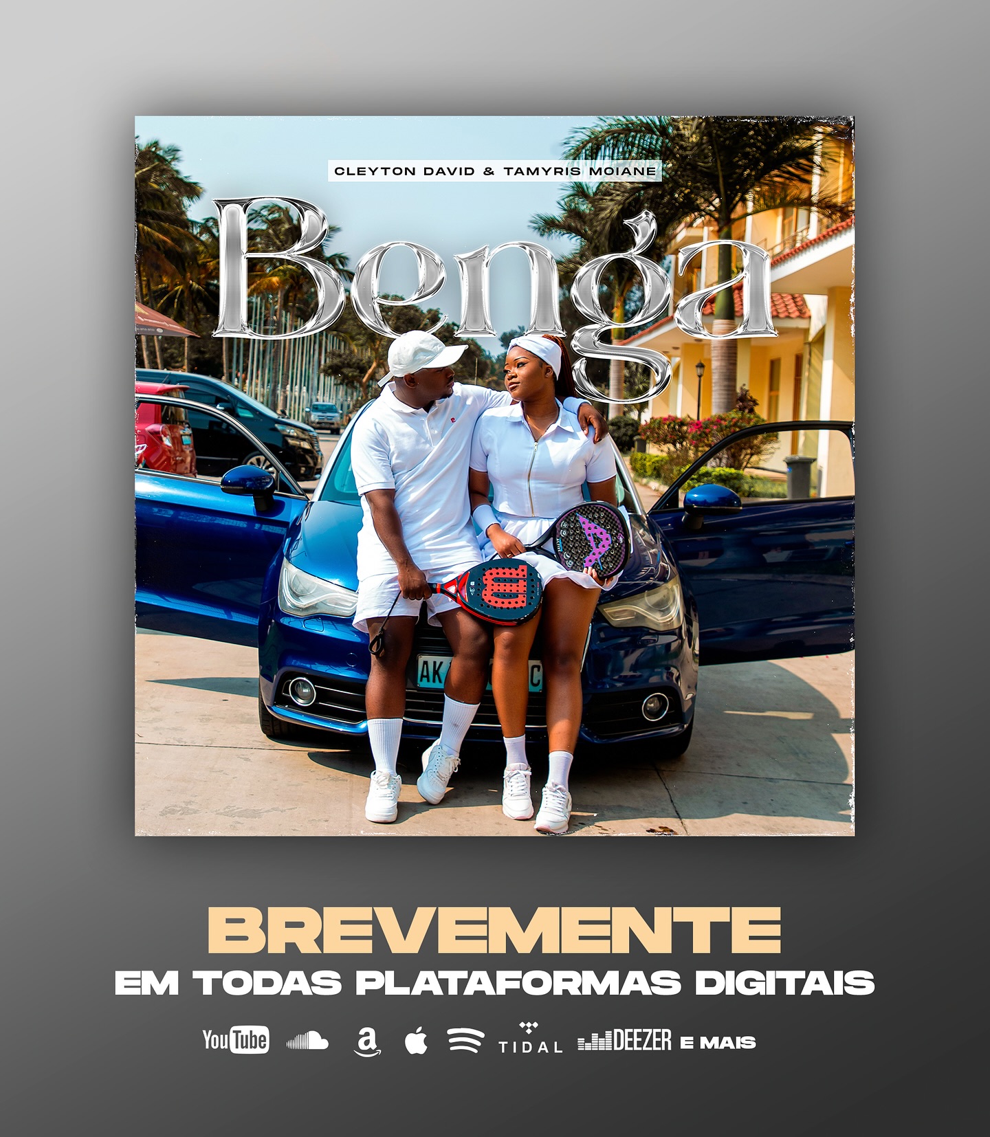 Cleyton David e Tamyris Moiane anunciam o lançamento da música “Benga”