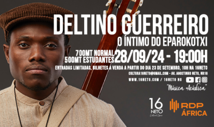 Show intimista de Deltino Guerreiro promete agitar o 16Neto com “Eparokotxi”