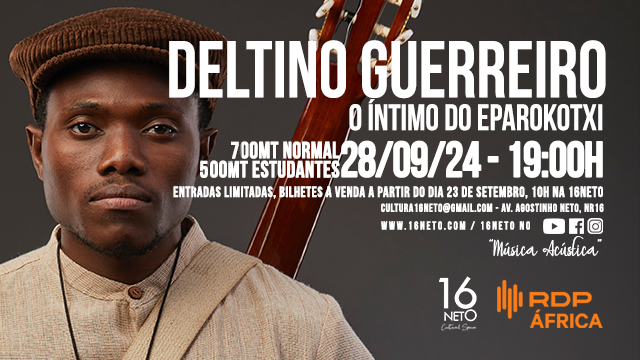 Show intimista de Deltino Guerreiro promete agitar o 16Neto com “Eparokotxi”