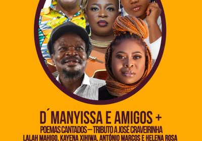 D’Manyissa apresenta “D’Manyissa e Amigos: Poemas Cantados – Tributo a José Craveirinha” no 16Neto