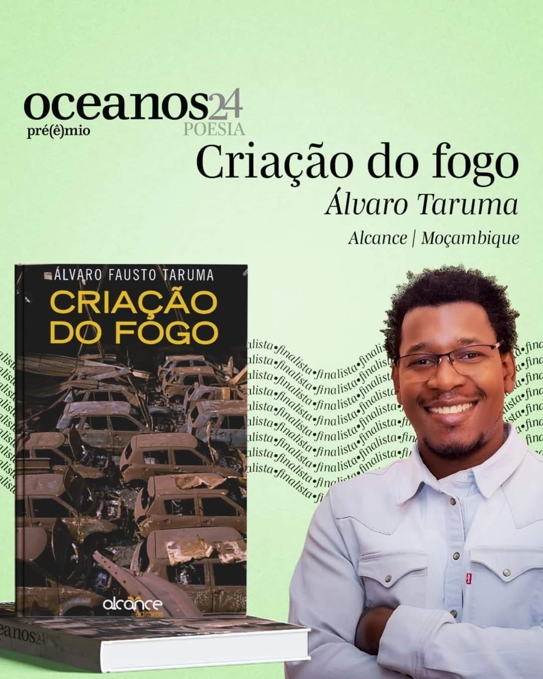 Álvaro Taruma é Finalista do Prémio Oceanos com “Criação do Fogo’”