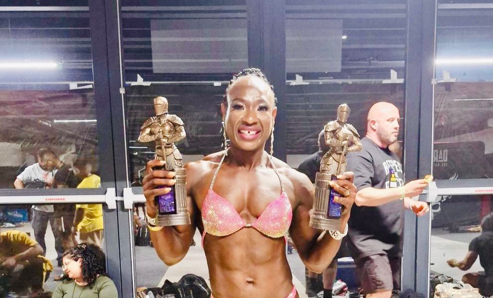 Fisiculturista Moçambicana Esperança Aljofre conquista duas Taças no MR Olympia no Brasil