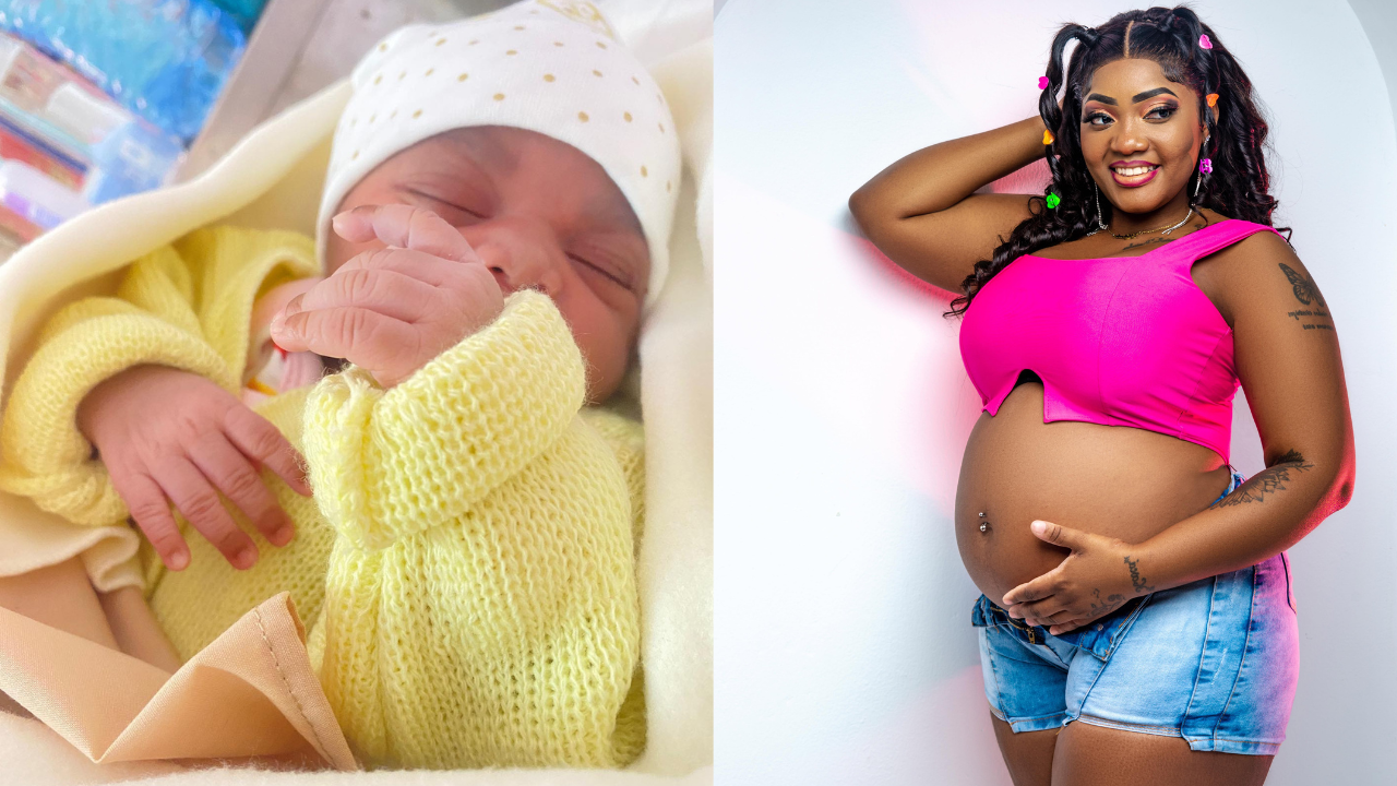 Yolanda Boa celebra o nascimento da sua primeira filha, Lena