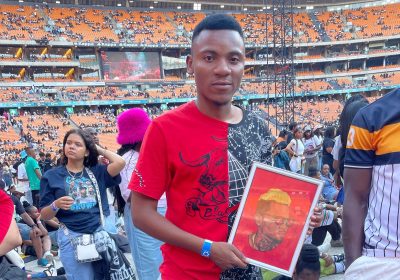 Designer Moçambicano vive um momento memorável no show do Chris Brown