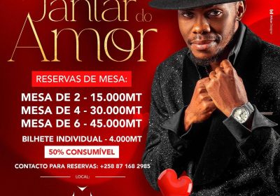 Show de Anderson custa pelo menos 4 mil a 45 mil Meticais em Maputo 